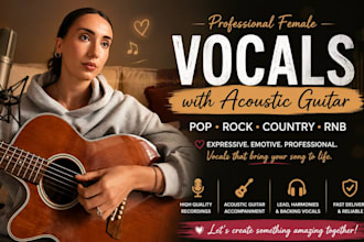 be your female gospel singer, vocalist, songwriter and producer
