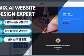 create wix website for your bussiness integrate ai workflow automation