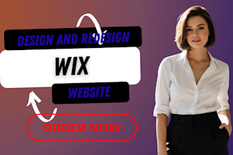 design a stunning wix web