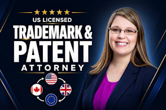 be your licensed trademark attorney, patent attorney, amazon brand registration
