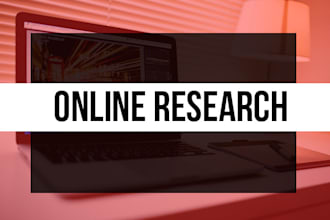 be your hardworking online research assistant