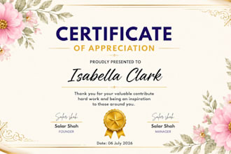 design editable certificate templates in canva