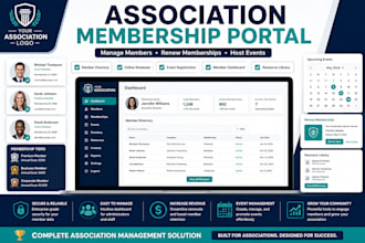 build an association membership portal and member directory
