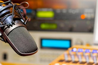 editor de audio, podcast, radio, adverts, dj drops