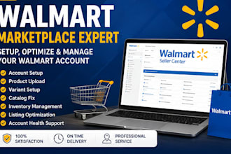 setup, optimize and manage your walmart marketplace account