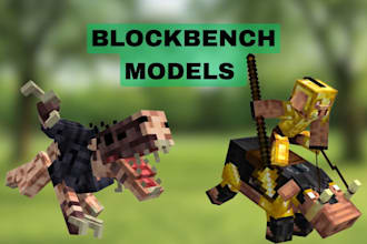 make high quality models in blockbench