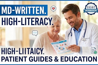 create empathetic health content for patient education