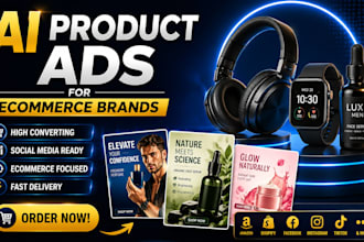 create ai product ads for ecommerce brands