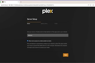 install plex, jellyfin, emby, sonarr, radarr, overseerr and create prerolls