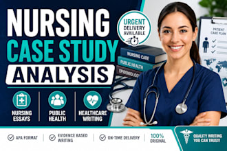 write nursing case study analysis and public health tasks