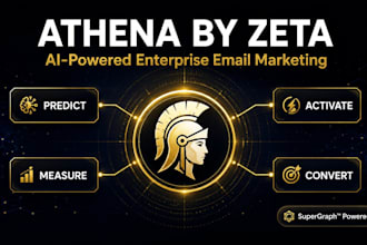 set up enterprise email marketing using athena by zeta ai