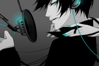 can voice your text character, or anime style character