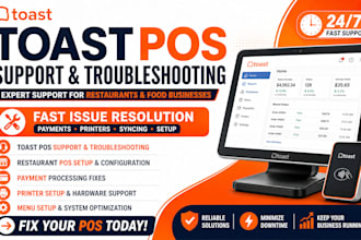 fix toast pos support troubleshooting restaurant pos setup