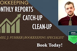 set up, clean up and maintain your quickbooks online books