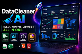ai powered data cleaning dashboard generator