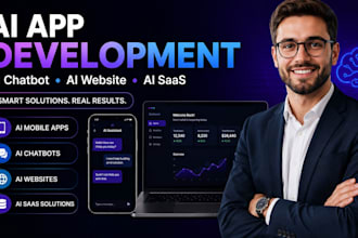 do ai mobile app development ai chatbot ai website ai saas as ai developer