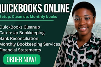 do quickbooks cleanup and setup for agencies and coaches, catchup bookkeeping