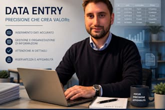 data entry professionale con massima precisione