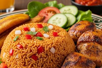cook jollof rice random delicious rice spicy jollof rice