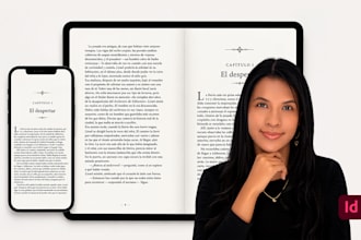 professional kindle ebook layout in spanish