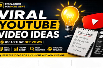 research viral youtube video ideas for your channel