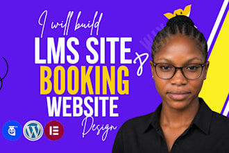 build a custom booking website or lms platform for your business