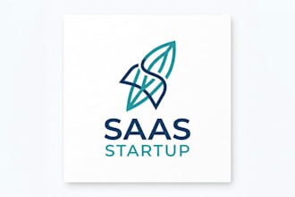 design a timeless, minimalist logo for saas, startup