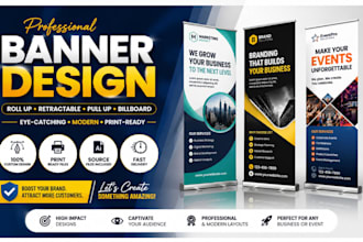 design roll up banner retractable signage design up or banner bill board pop up