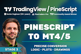 convert tradingview pinescript to metatrader mql mt4 mt5 ea
