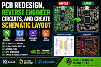 reverse pcb design pcb cloning pcb redesign, pcb review schematic capture altium