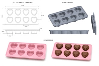 do silicone mold, chocolate mold, candle mold, soap mold and resin casting mold