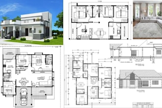 draw architectural floor plans, permit drawing, site plans and construction docs