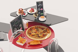 create 3d product animation and assembly video