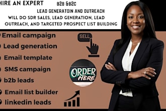 build sdr outbound sales closer cold calling lead generation appointment setting
