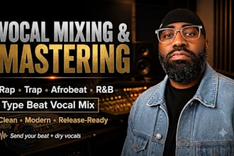 mix your vocals on a type beat and master your song