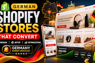 setup germany tiktok shop, german tiktok product listing, shopify website design