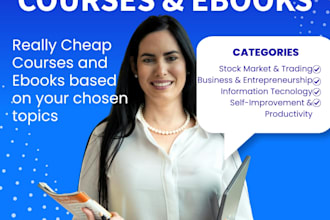 sell all kinds of courses and ebooks at a lower price