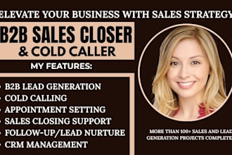be commission based sales closer sales rep cold caller b2b salesperson