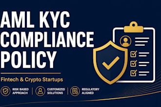 set up aml kyc compliance policies for your fintech or crypto business