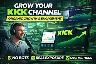 promote your kick channel for organic growth and engagement