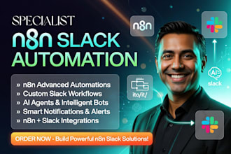 n8n slack automation specialist advanced slack workflows ai agents notifications