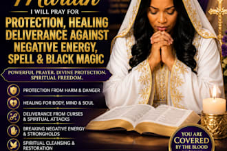 pray for protection healing deliverance against evil karma black magic spell