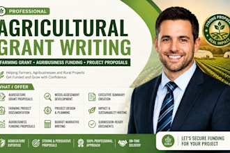 write agricultural grant writing proposal farming grant agribusiness funding