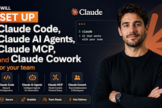 setup claude code, claude ai agents, claude mcp, and claude cowork for your team