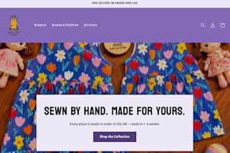 build a professional shopify store with a documented design and QA process