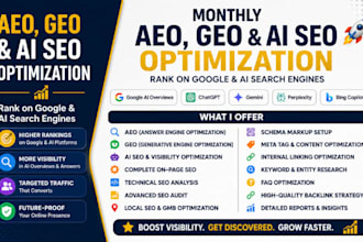 do ai SEO, GEO and aeo to rank in google ai and chatgpt