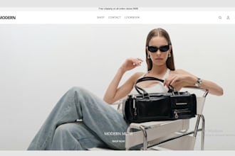 design clothing store clothing website fashion store clothing shopify store