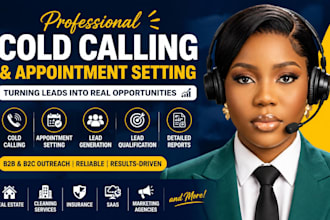 cold calling,  b2b cold calling, real estate cold calling, appointment setting