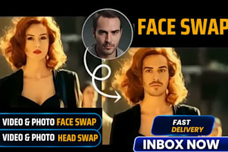 face swap video, face swap photo, video head swap photo head swap face change