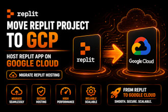 move replit project to gcp host replit app ongoogle cloud migrate replit hosting